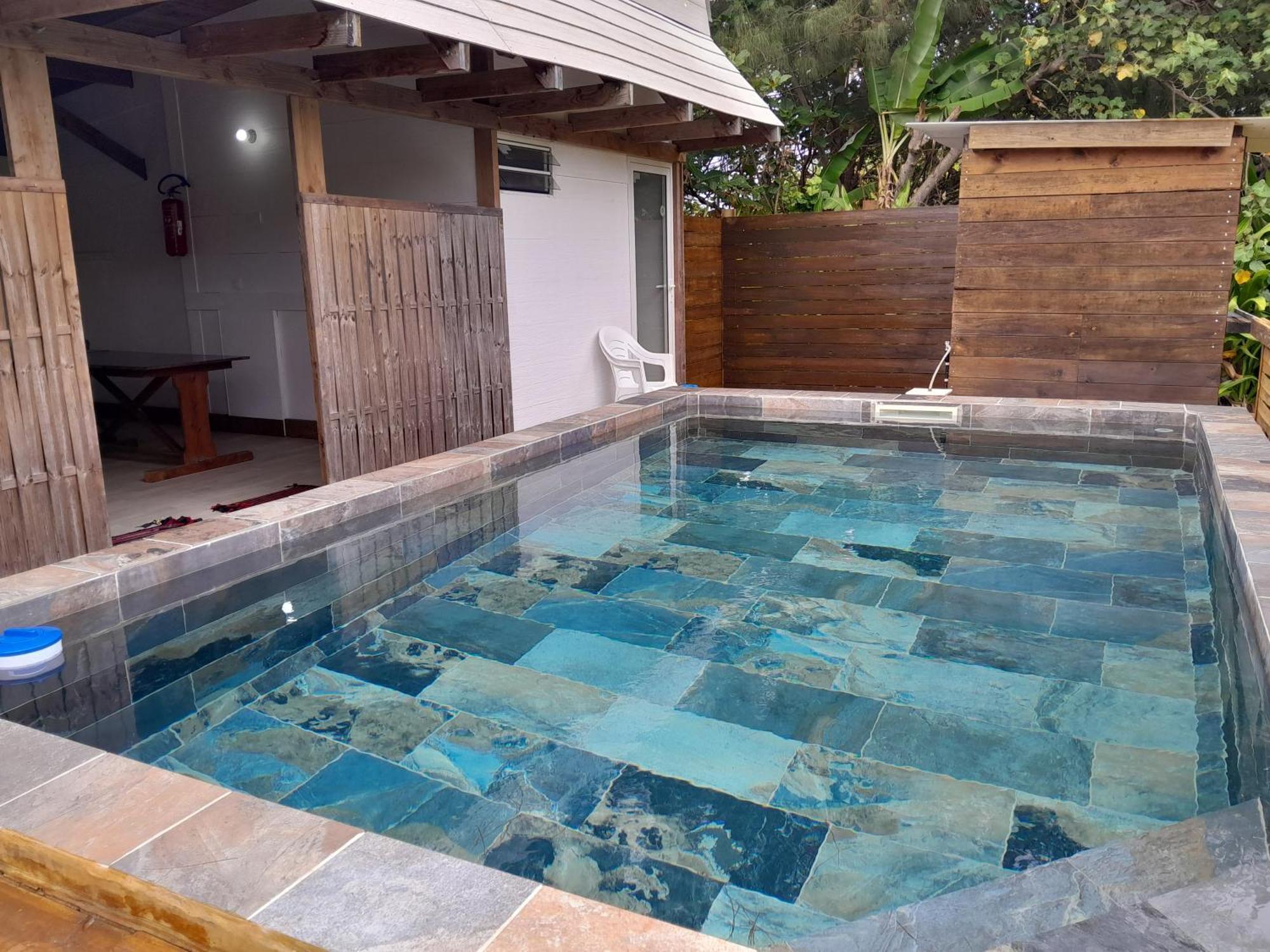 Mara'Ai Le Spot Tubuai, Chambre Triple Deluxe Mahu Sdb Privee Avec Piscine Mataura ภายนอก รูปภาพ