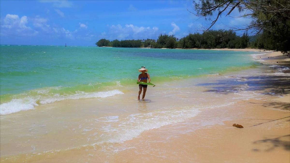 Mara'Ai Le Spot Tubuai, Chambre Triple Deluxe Mahu Sdb Privee Avec Piscine Mataura ภายนอก รูปภาพ