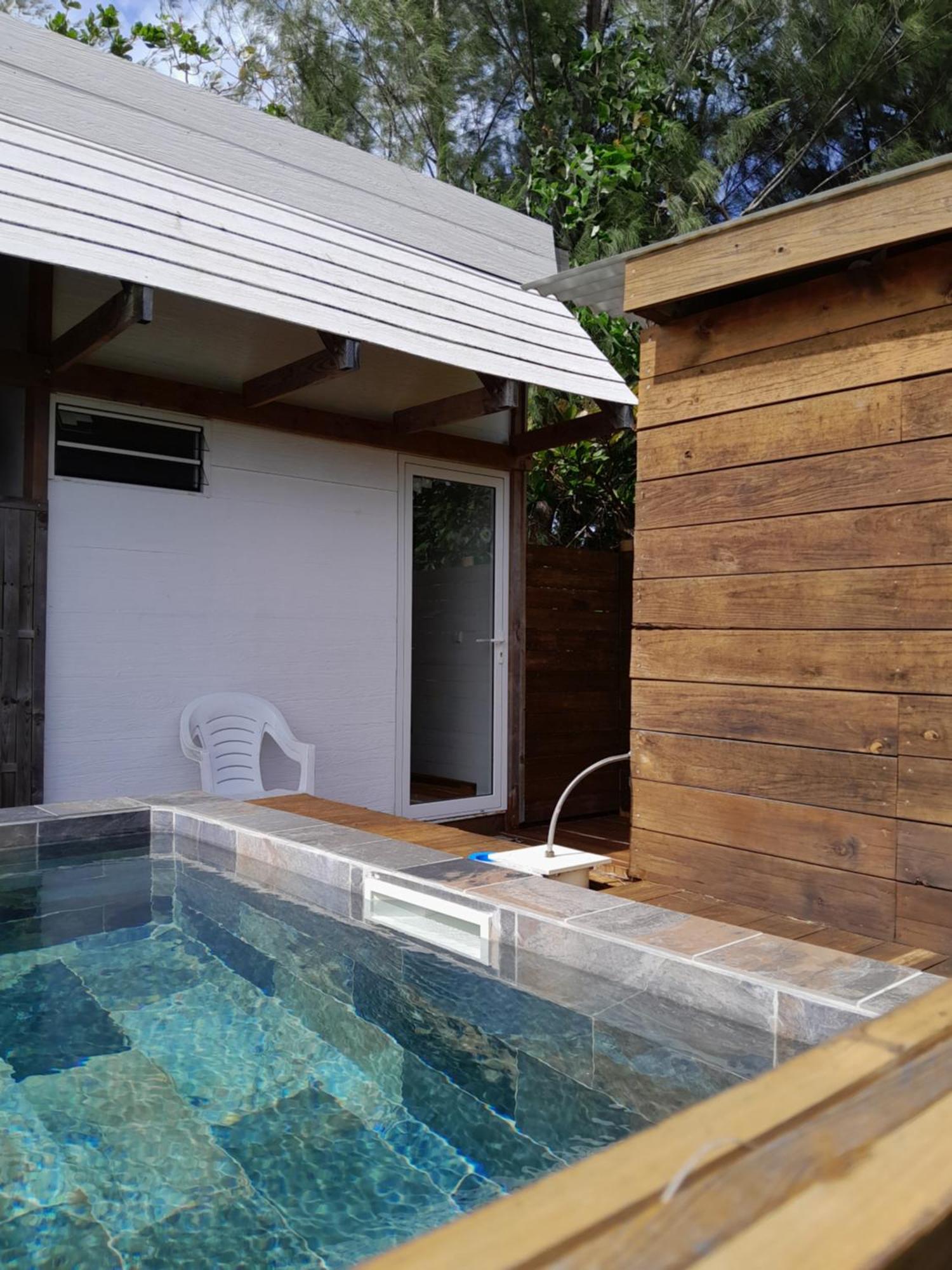 Mara'Ai Le Spot Tubuai, Chambre Triple Deluxe Mahu Sdb Privee Avec Piscine Mataura ภายนอก รูปภาพ